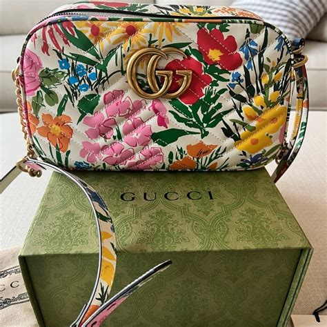 gucci ken scott mini marmont|Gucci Marmont mini shoulder bag.